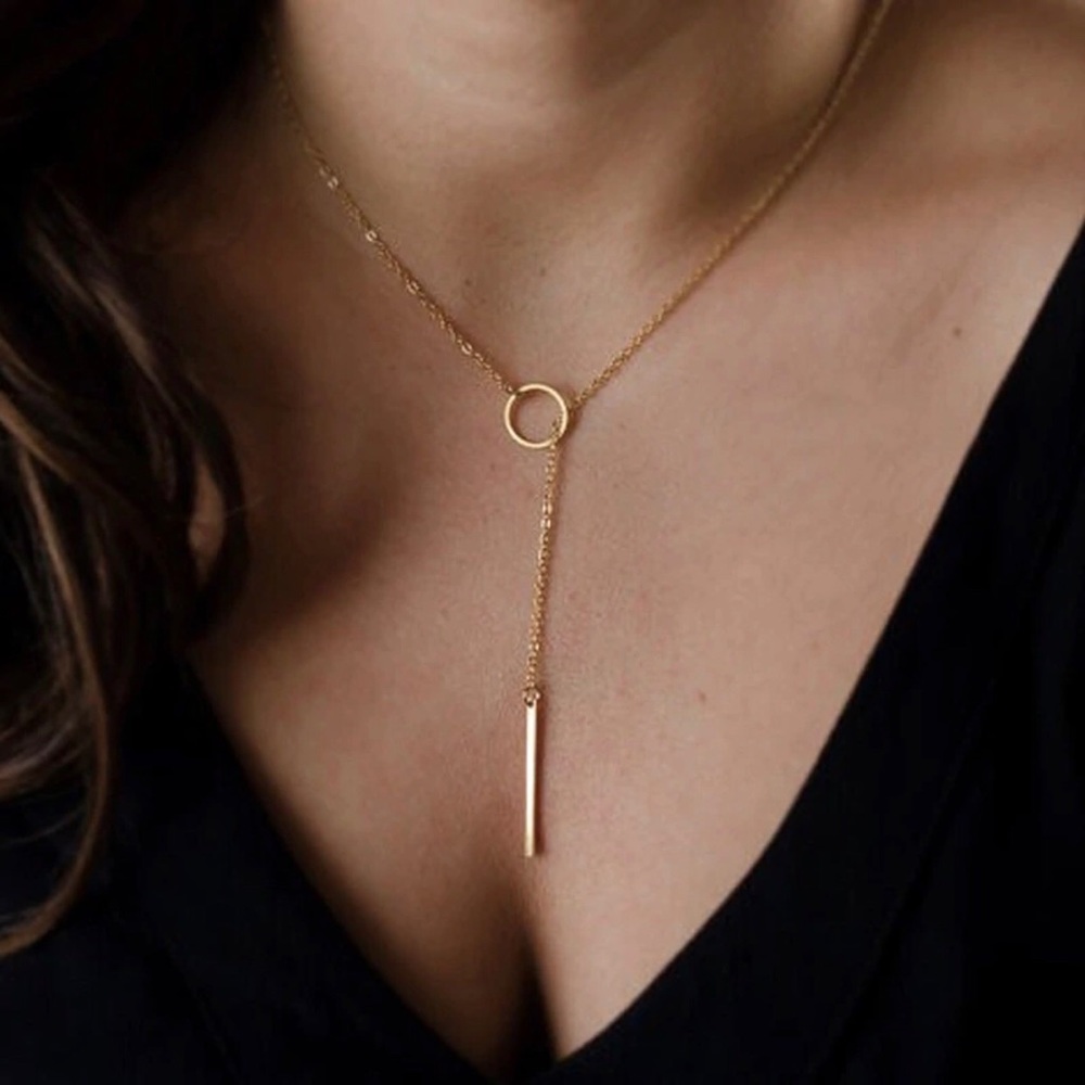 Lariat Bar Necklace